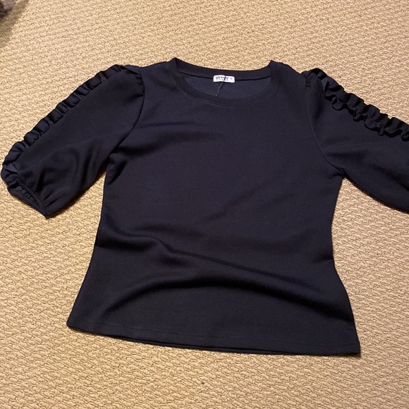 Why Dress Althleisure black top NWT - Picture 3 of 5